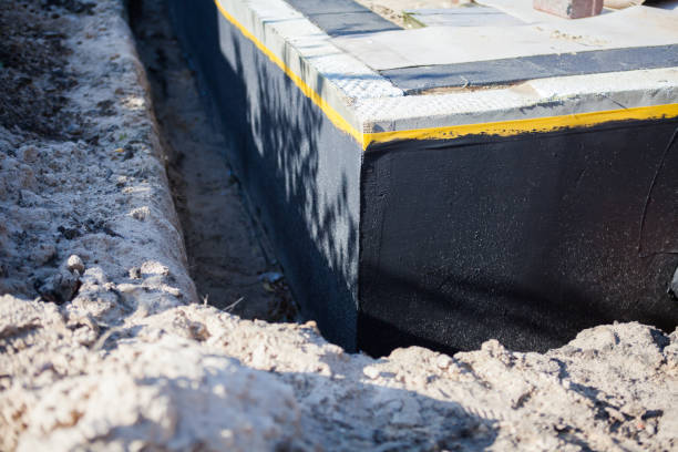 Residential Waterproofing installation at a Scottsburg, IN home by SJ Waterproofing Pros